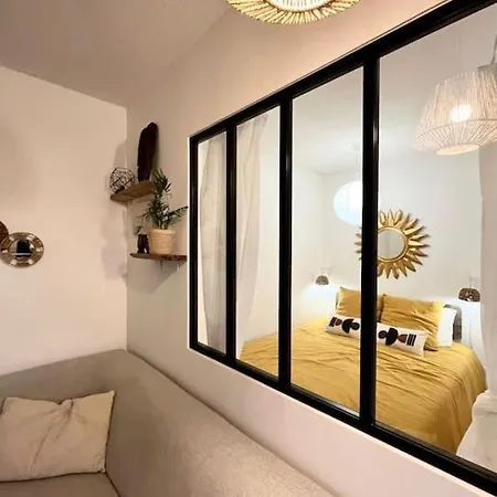 Magnifique Studio Au Calme Avec Grande Terrasse Apartamento
